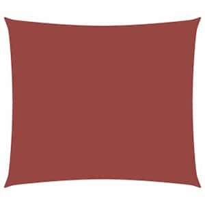 Stínící plachta oxfordská látka obdélníková 2,5 x 3 m cihlová - obrázek 2