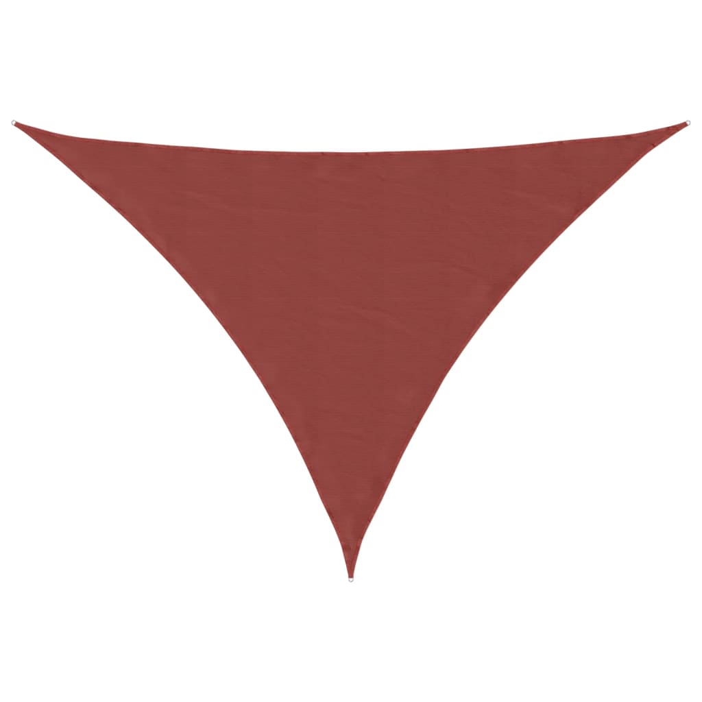 Thumbnail - vidaXL Sonnensegel Oxford-Gewebe Dreieckig 2,5x2,5x3,5m Terrakotta-Rot