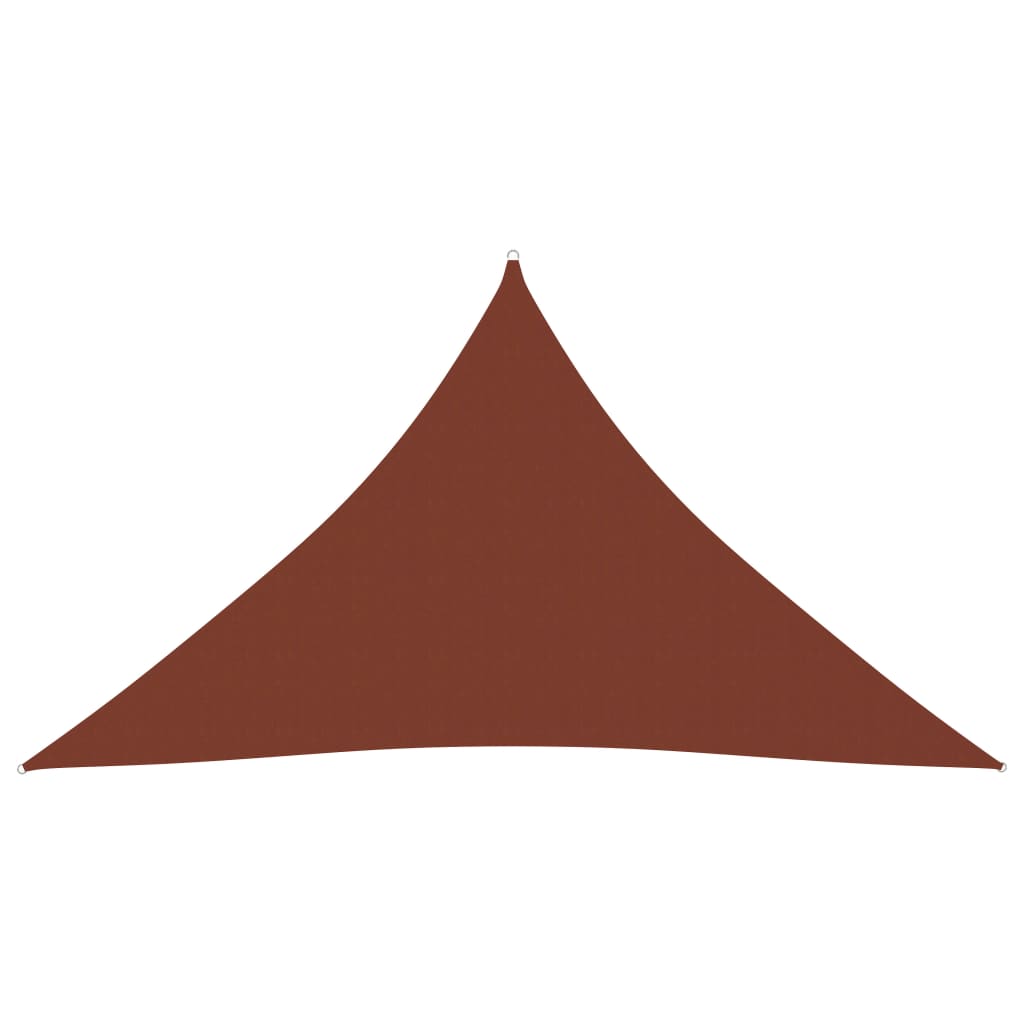 Sonnensegel Oxford-Gewebe Dreieckig 3,5×3,5×4,9m Terrakottarot kaufen
