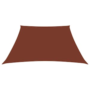 vidaXL Πανί Σκίασης Τρίγωνο Terracotta 3/5x4 μ. από Ύφασμα Oxford