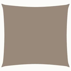 vidaXL oxford-kangast p&auml;ikesepuri, kandiline, 2,5x2,5 m, pruunikashall
