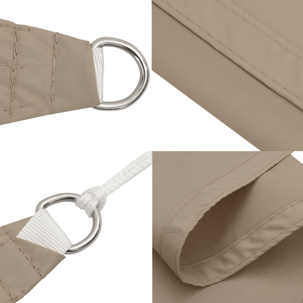 Żagiel oxford 4,5x4,5m - taupe UV