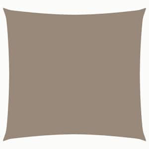 Stínící plachta oxfordská látka čtvercová 7 x 7 m taupe - obrázek 2
