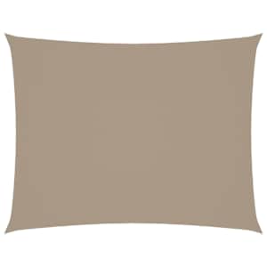 vidaXL oxford-kangast p&auml;ikesepuri, ristk&uuml;lik, 2 x 3,5 m, pruunikashall