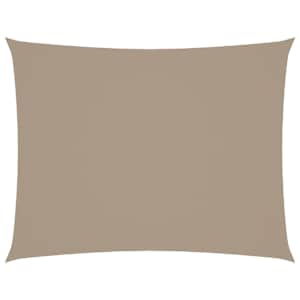 Stínící plachta oxfordská látka obdélníková 2 x 3,5 m taupe - obrázek 2