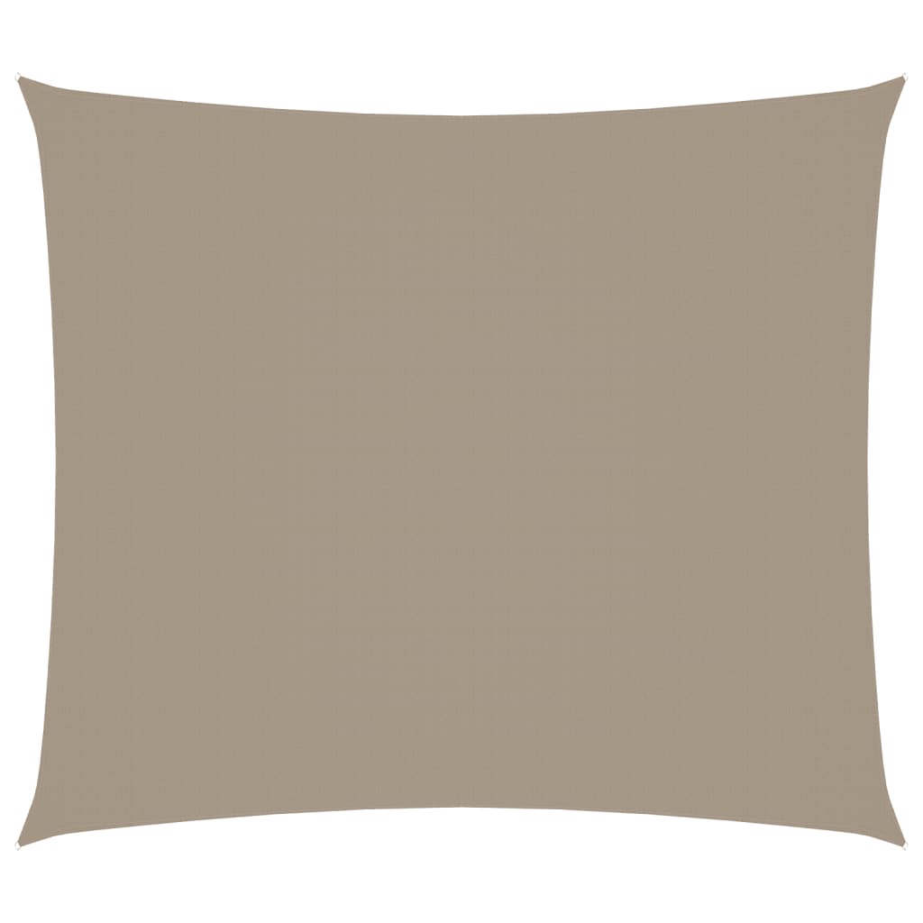 vidaXL Stínící plachta oxfordská látka obdélníková 2,5 x 3 m taupe