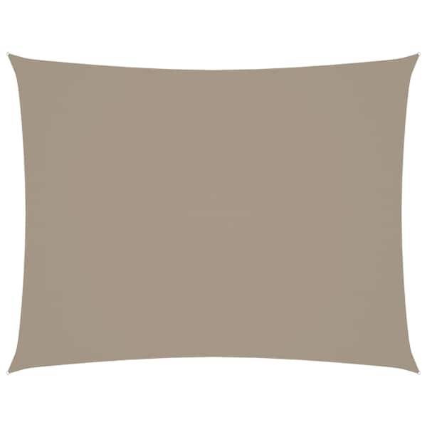 vidaXL oxford-kangast p&auml;ikesepuri, ristk&uuml;lik, 2,5x3,5 m pruunikashall