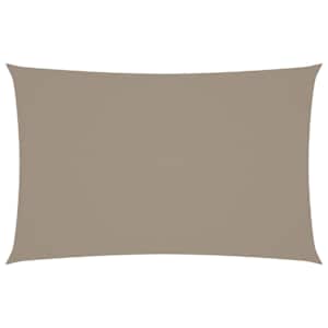 Stínící plachta oxfordská látka obdélníková 2,5 x 5 m taupe - obrázek 2