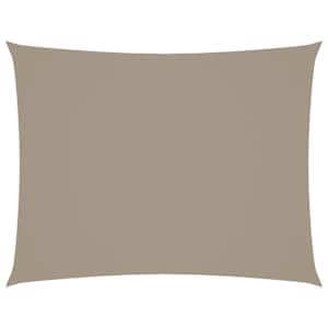 Stínící plachta oxfordská látka obdélníková 3 x 4 m taupe - obrázek 2