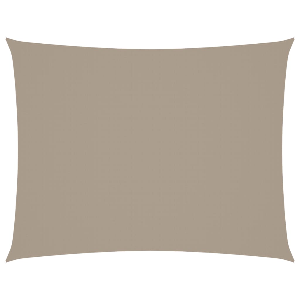 vidaXL Parasolar, gri taupe, 3x4,5 m, țesătură oxford, dreptunghiular