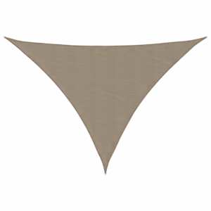 Stínící plachta oxfordská látka trojúhelník 2,5x2,5x3,5 m taupe - obrázek 2