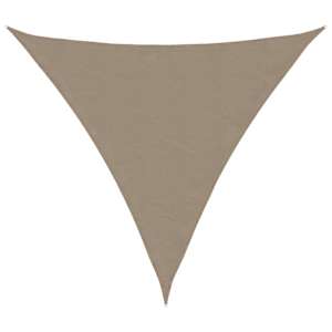 Stínící plachta oxfordská látka trojúhelník 3,6x3,6x3,6 m taupe - obrázek 2