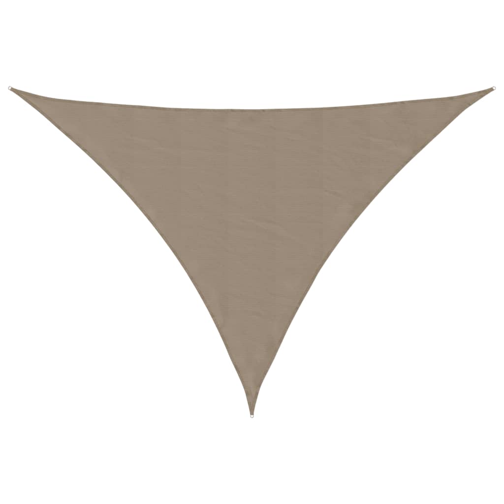 Thumbnail - vidaXL Sonnensegel Oxford-Gewebe Dreieckig 4x4x5,8 m Taupe