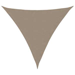 Stínící plachta oxfordská látka trojúhelníková 5x5x5 m taupe - obrázek 2