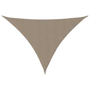 Stínící plachta oxfordská látka trojúhelníková 5x5x6 m taupe - obrázek 2