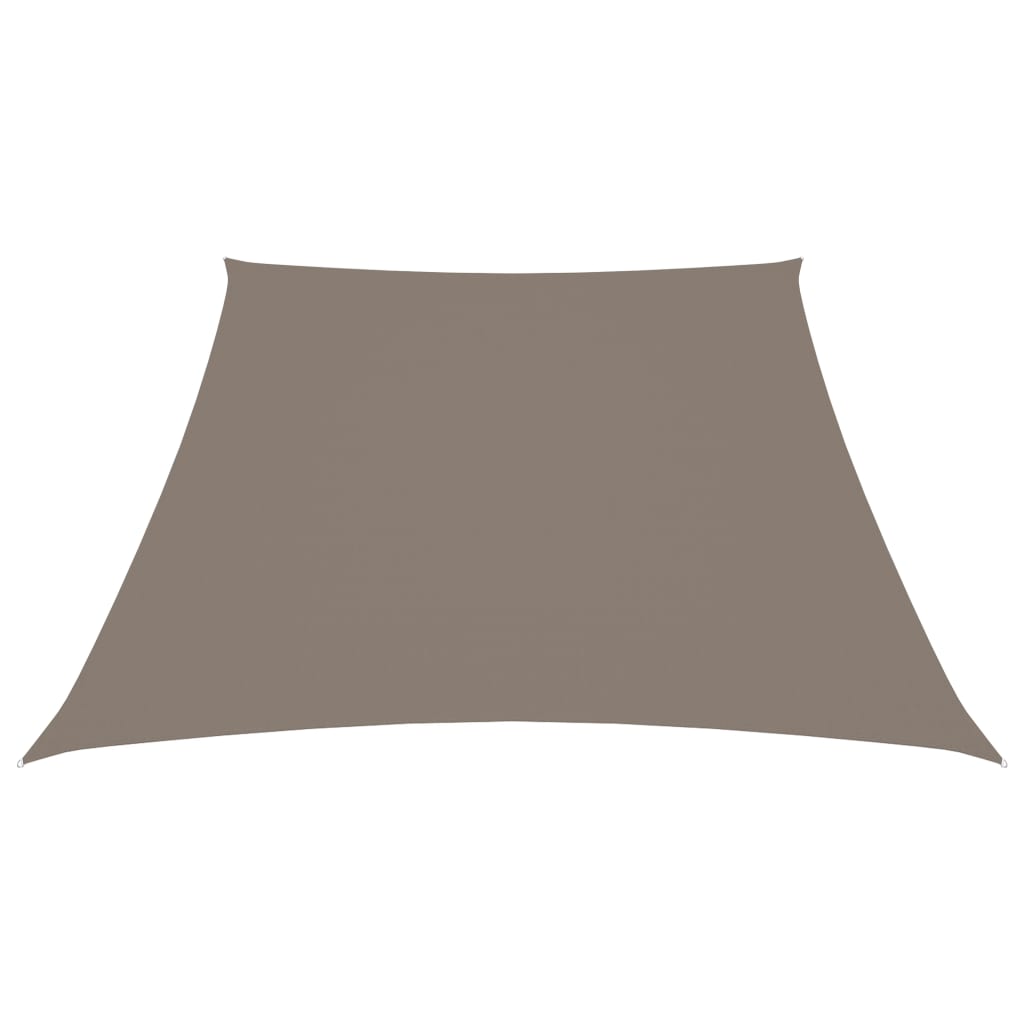 

vidaXL Zonnescherm trapezium 4/5x4 m oxford stof taupe