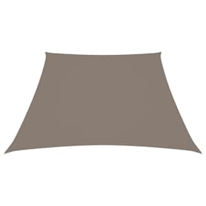 vidaXL Uždanga nuo saulės, taupe spalvos, 4/5x4m, oksfordo audinys