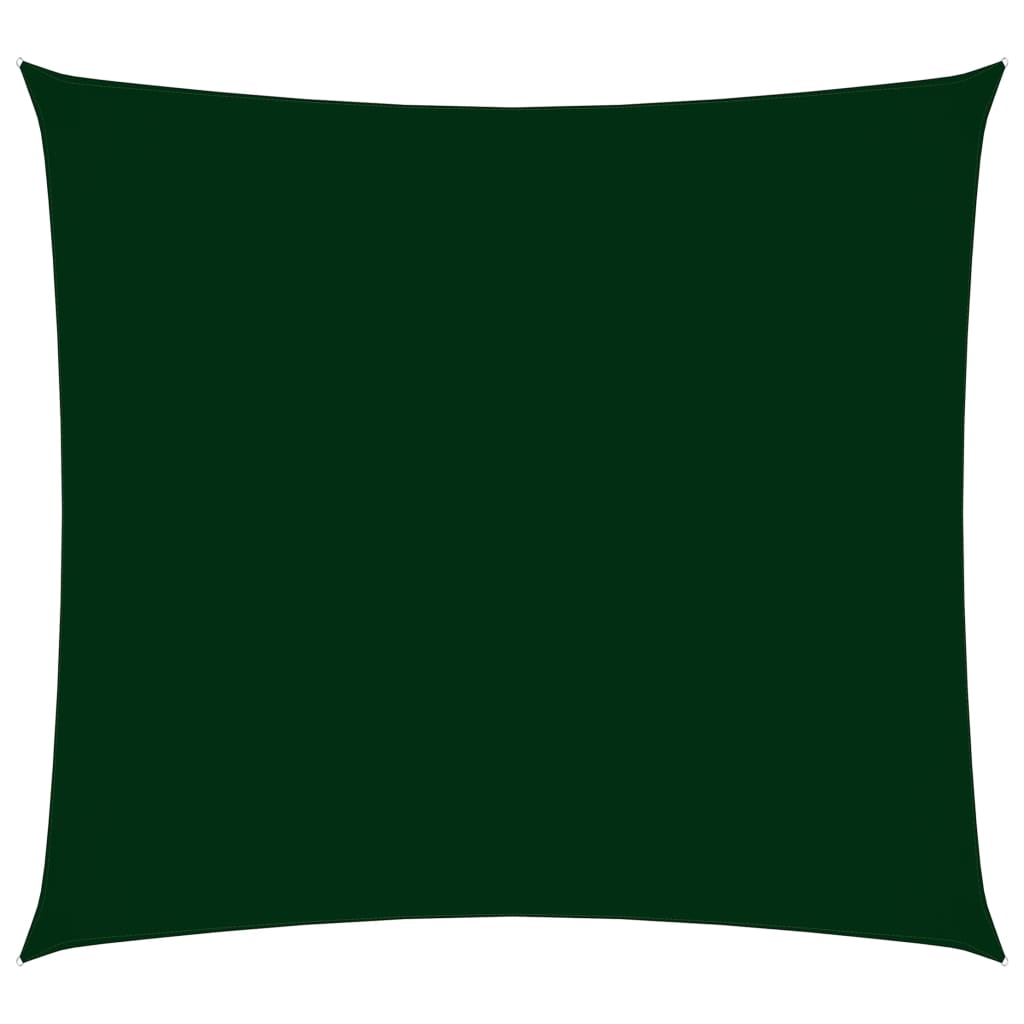 Sonnensegel Oxford-Gewebe Quadratisch 2,5×2,5 m Dunkelgrün kaufen