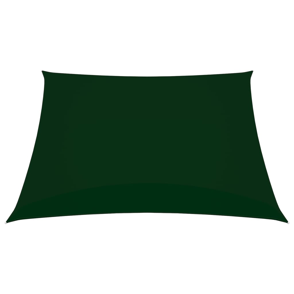 vidaXL Prostokątny żagiel ogrodowy, tkanina Oxford, 2x2,5 m, zielony