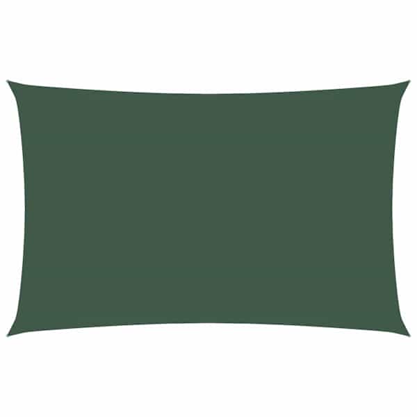 vidaXL oxford-kangast p&auml;ikesepuri, ristk&uuml;lik, 2 x 5 m, tumeroheline