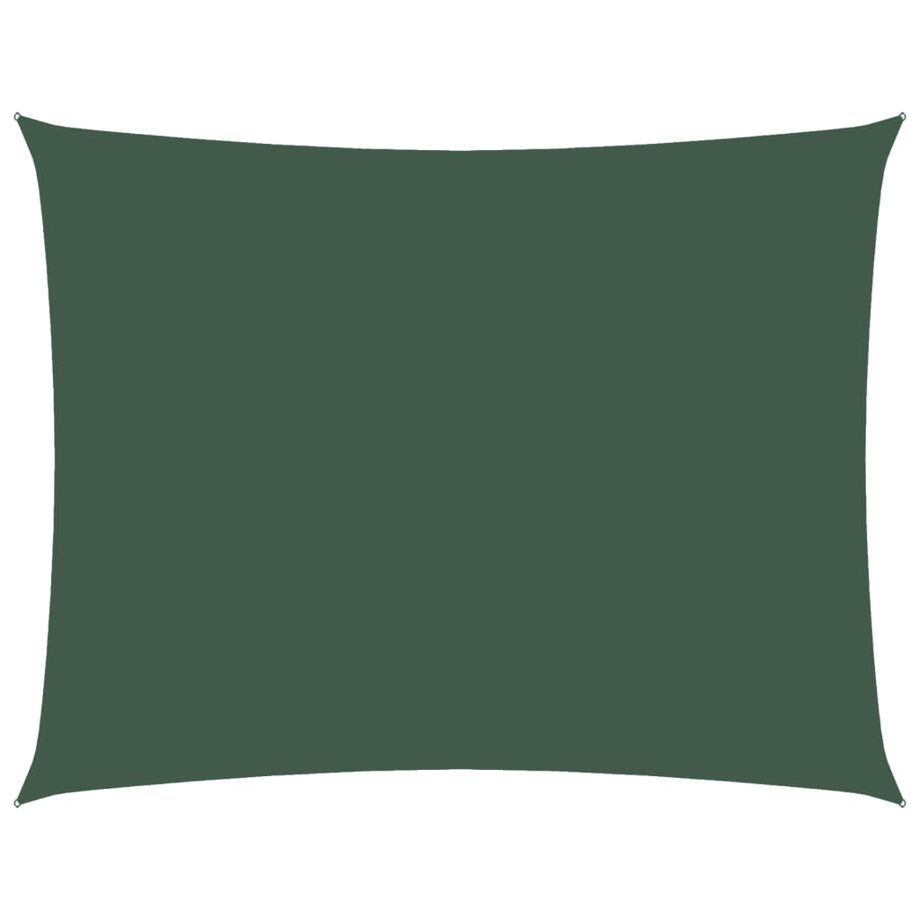 vidaXL Parasolar, verde, 2,5x3,5 m, țesătură oxford, dreptunghiular