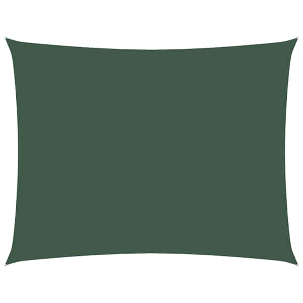 vidaXL oxford-kangast p&auml;ikesepuri ristk&uuml;lik, 3,5 x 5 m tumeroheline