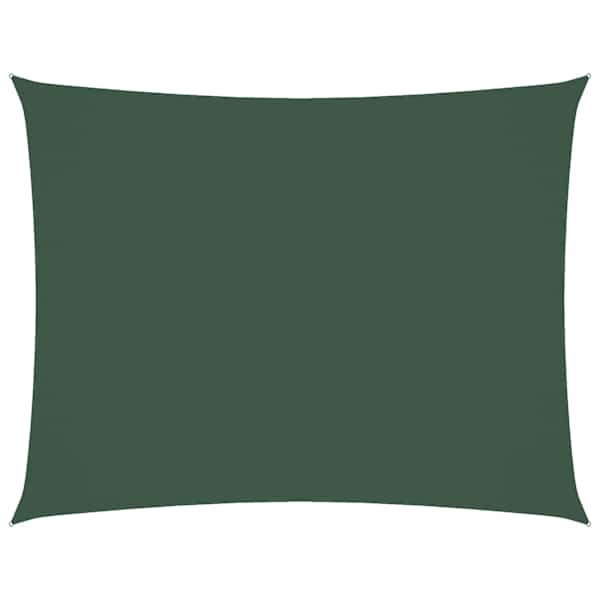 vidaXL p&auml;ikesepuri, ristk&uuml;lik, Oxford kangas, 6x8 m, tumeroheline
