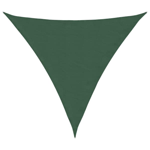 vidaXL p&auml;ikesepuri, kolmnurk, 3,6 x 3,6 x 3,6 m, tumeroheline
