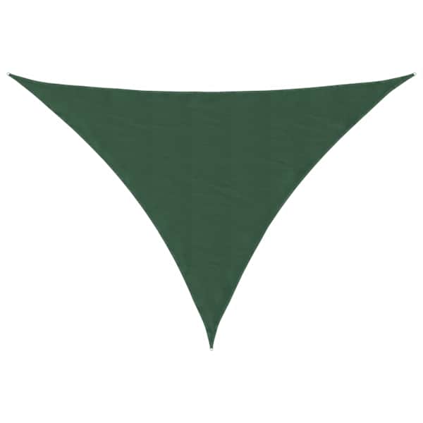 vidaXL p&auml;ikesepuri, oxford-kangast, kolmnurk, 3,5x3,5x4,9 m, roheline