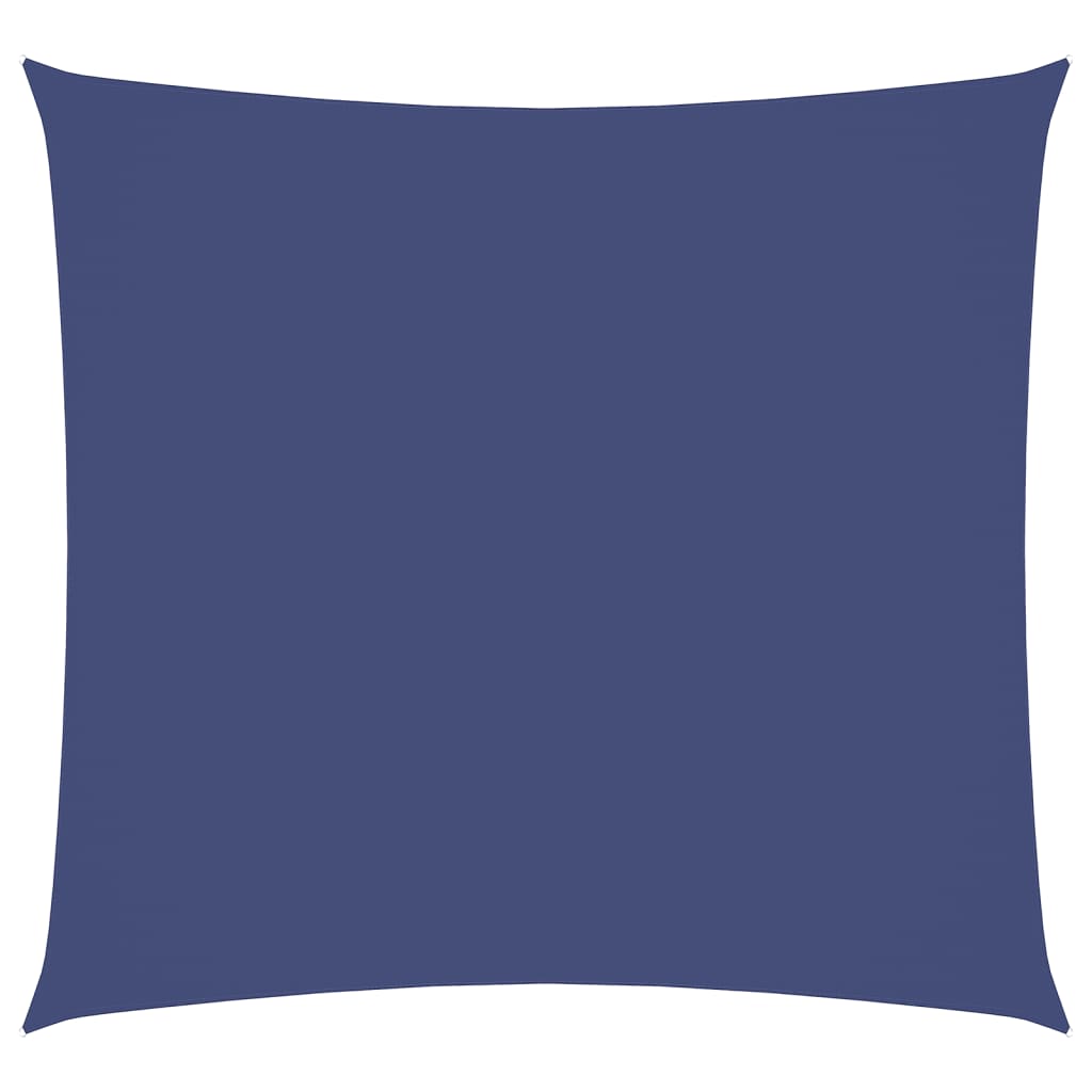 Kék négyzet alakú oxford-szövet napvitorla 2 x 2 m 
