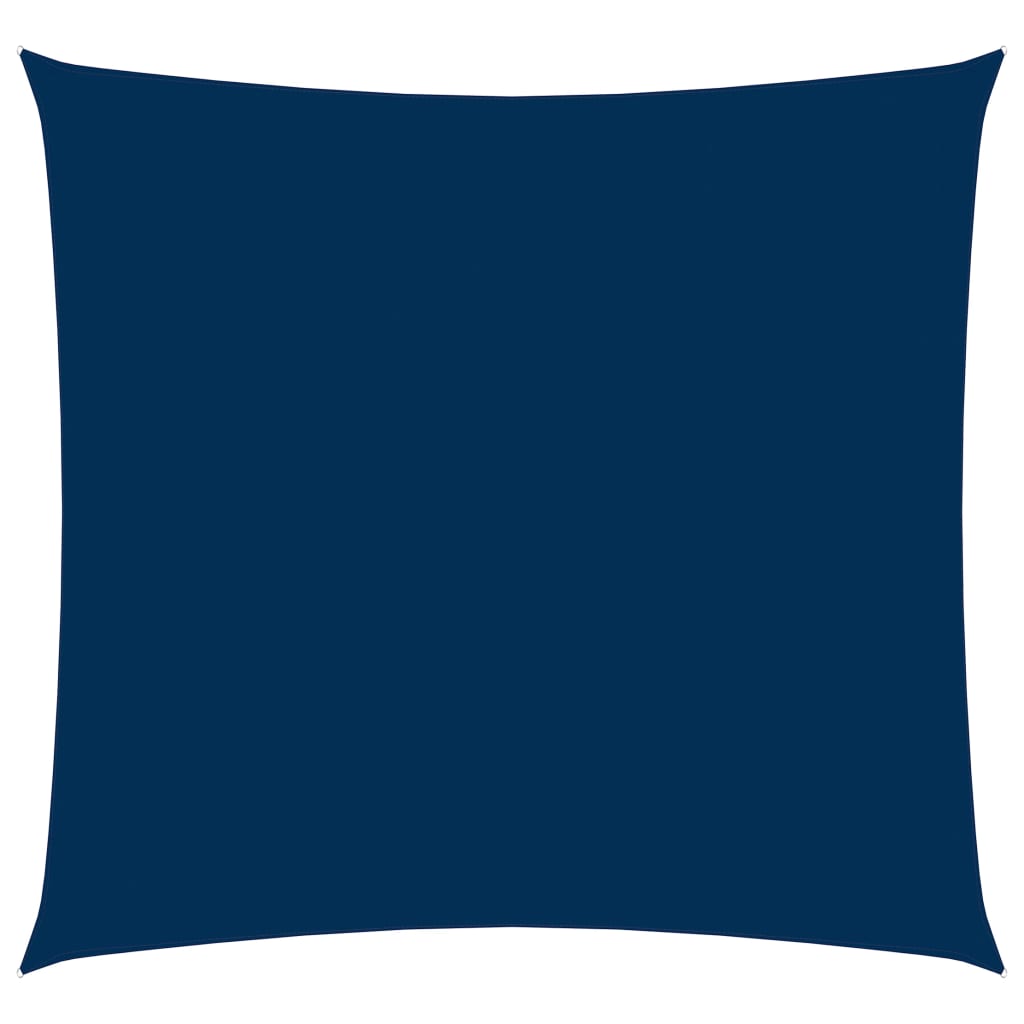 vidaXL solsejl 4,5x4,5 m firkantet oxfordstof blå