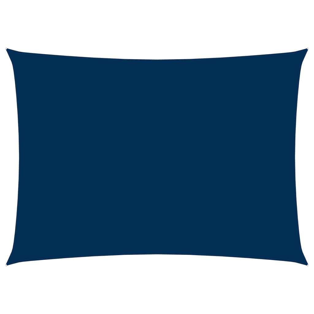 Sonnensegel Oxford-Gewebe Rechteckig 6×8 m Blau kaufen
