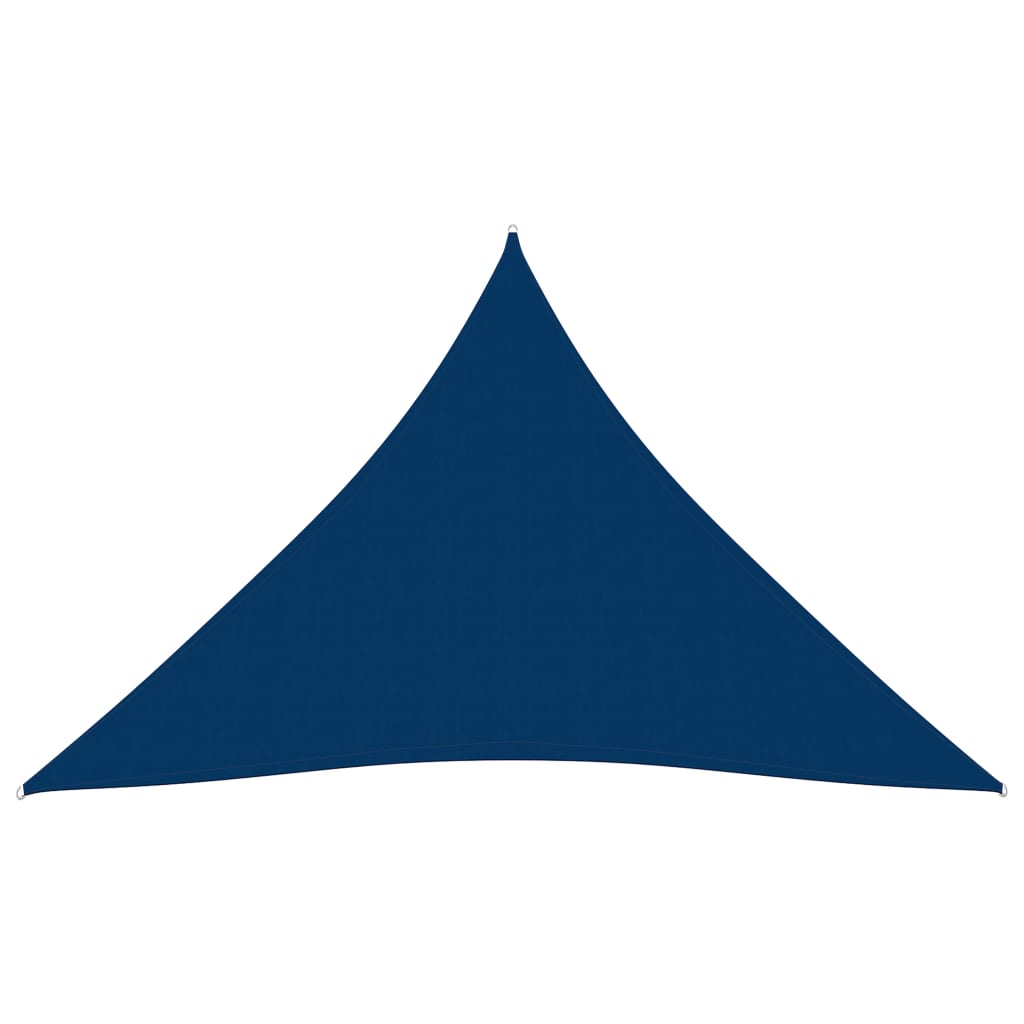 vidaXL Zonnescherm driehoekig 5x6x6 m oxford stof blauw