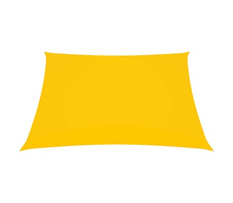 vidaXL Parasolar, galben, 4,5x4,5 m, țesătură oxford, pătrat