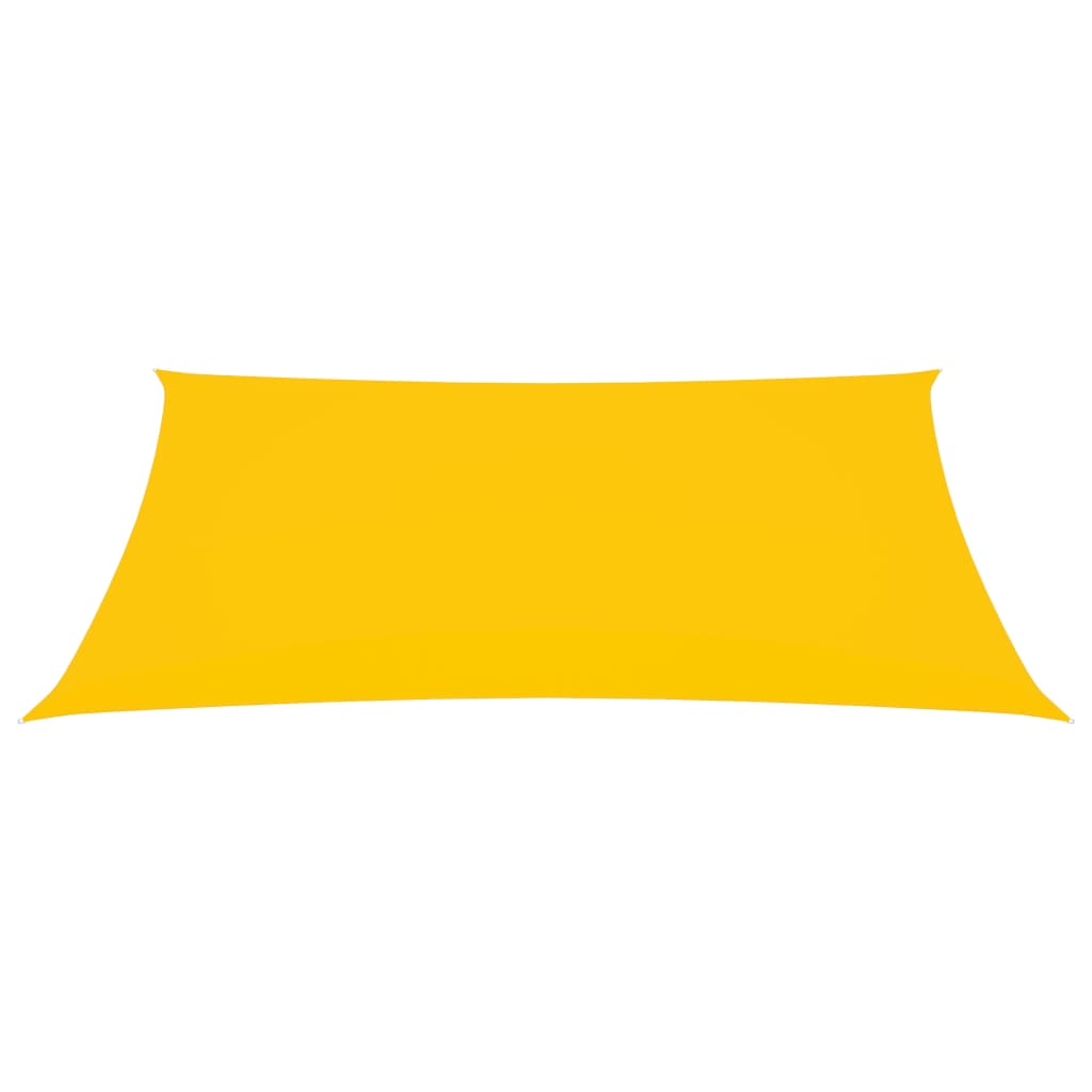 vidaXL Sunshade Sail Oxford Fabric Rectangular 2x4.5 m Yellow