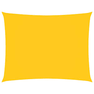 Stínicí plachta oxfordská látka obdélníková 2,5 x 3,5 m žlutá - obrázek 2