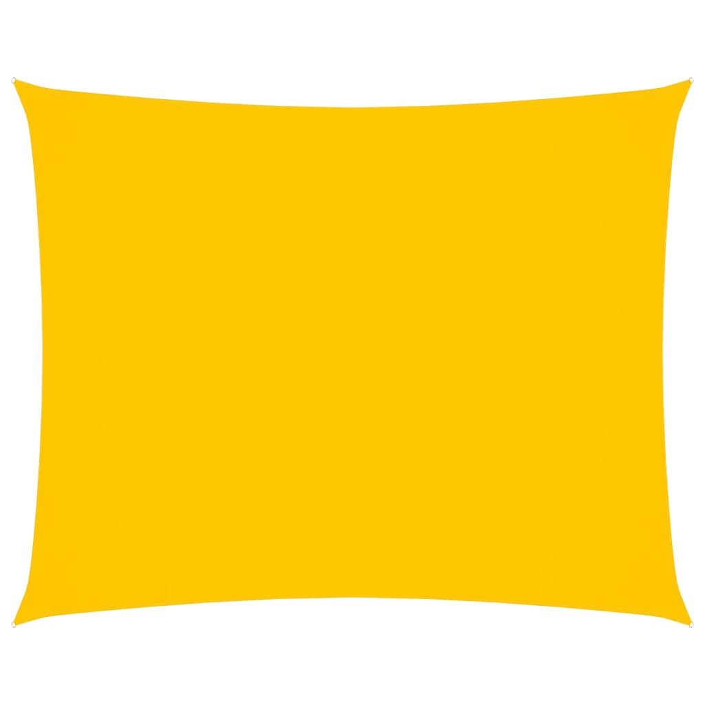vidaXL Aurinkopurje Oxford-kangas suorakaide 3×4,5 m keltainen