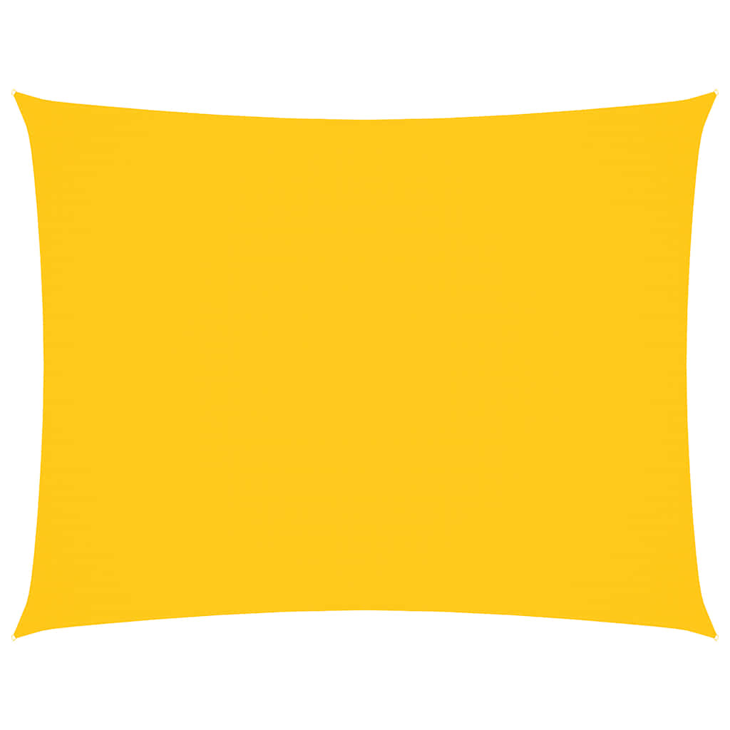 vidaXL Tieniaca plachta, oxford, obdĺžniková 3,5x5 m, žltá