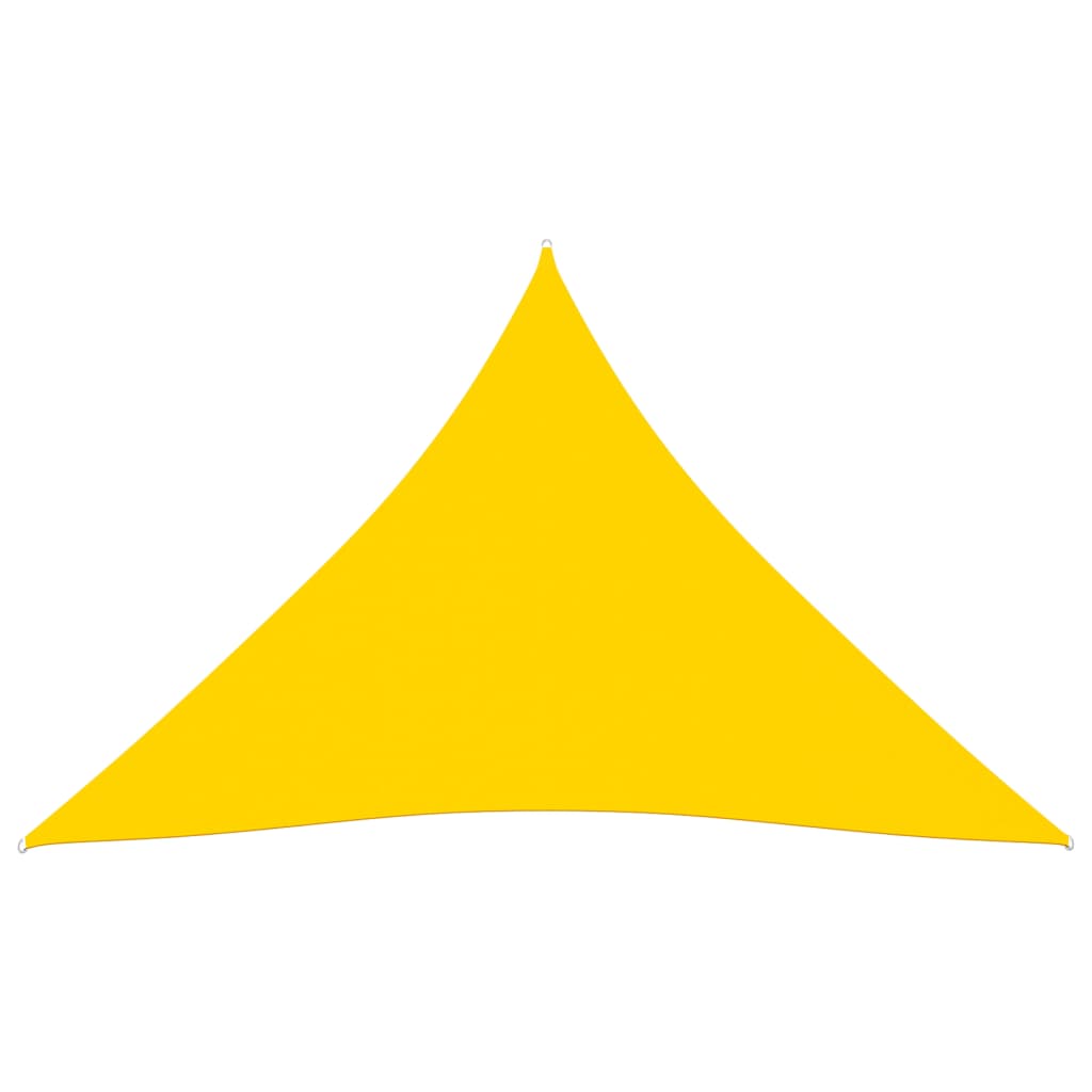vidaXL Parasolar, galben, 4x5x5 m, țesătură oxford, triunghiular