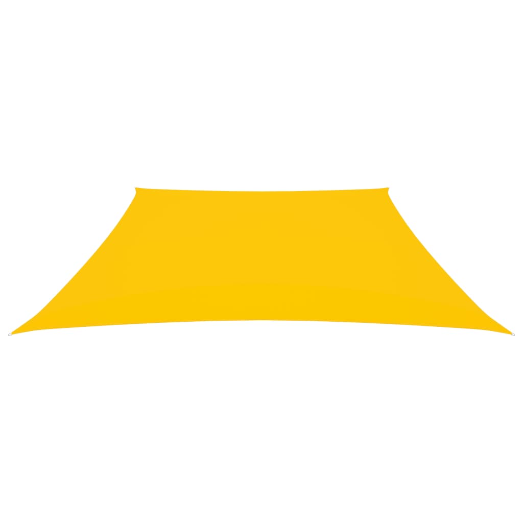 vidaXL sárga trapéz alakú oxford szövet napvitorla 3/4 x 3 m