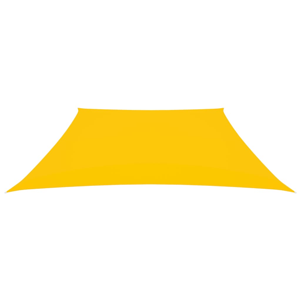 

vidaXL Zonnescherm trapezium 3/4x3 m oxford stof geel