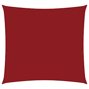 vidaXL oxford-kangast p&auml;ikesepuri kandiline, 2 x 2 m, punane