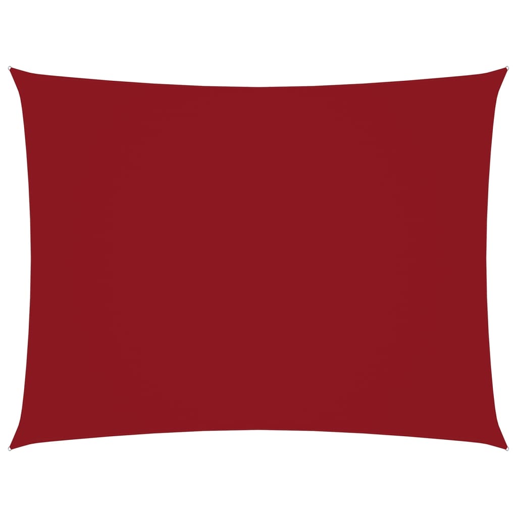 Sonnensegel Oxford-Gewebe Rechteckig 2×3 m Rot kaufen