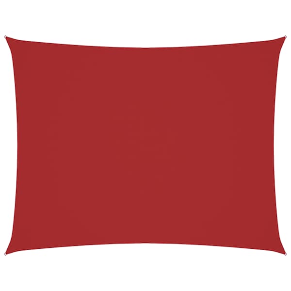 vidaXL p&auml;ikesepuri, ristk&uuml;lik, Oxford kangas, 2x3,5 m, punane