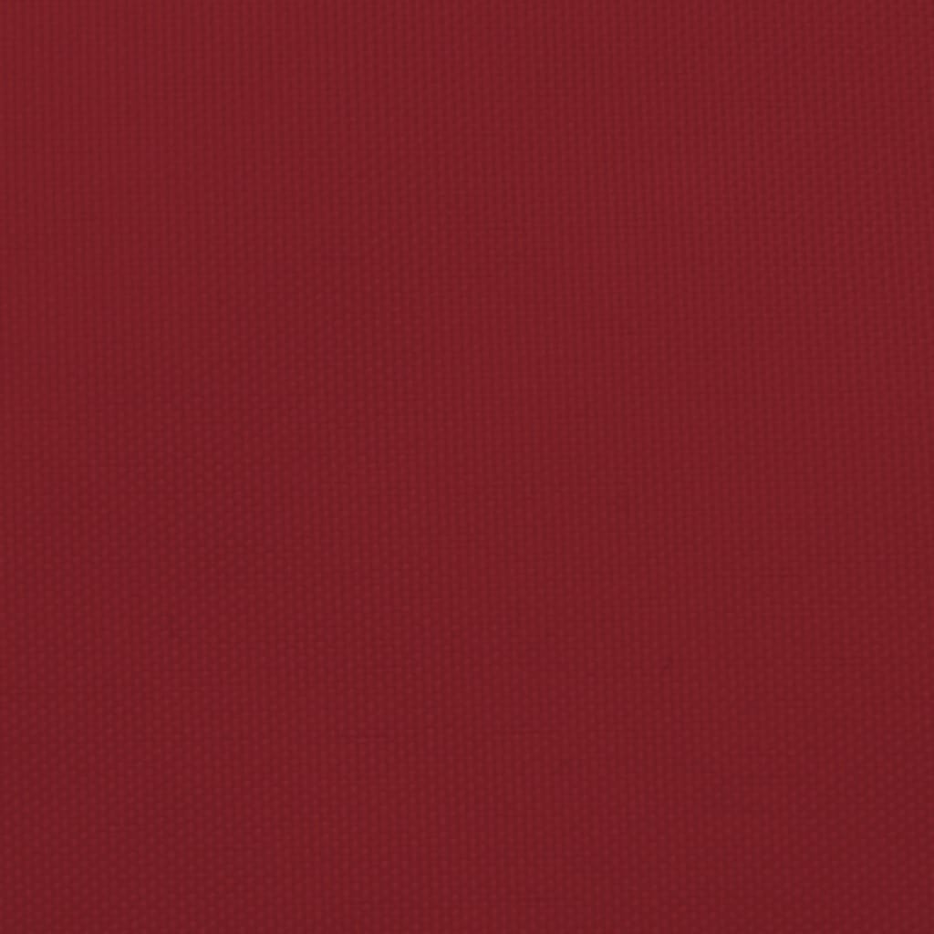 Zonnescherm rechthoekig 2x4 m oxford stof rood
