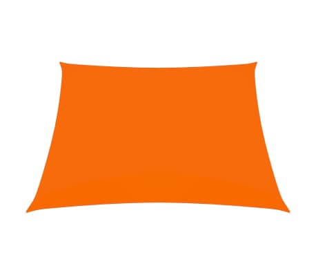 vidaXL Zonnescherm vierkant 3x3 m oxford stof oranje
