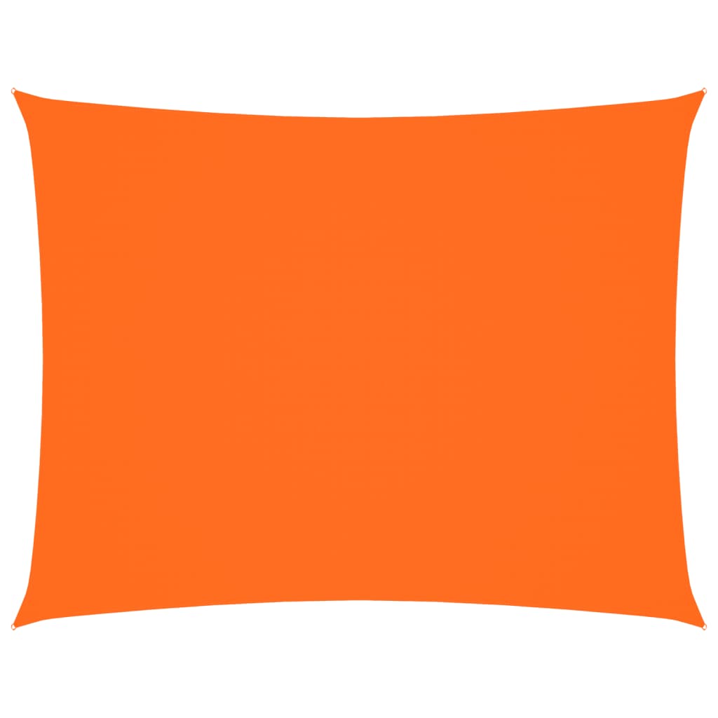 vidaXL Stínící plachta oxfordská látka obdélníková 2,5x3,5 m oranžová