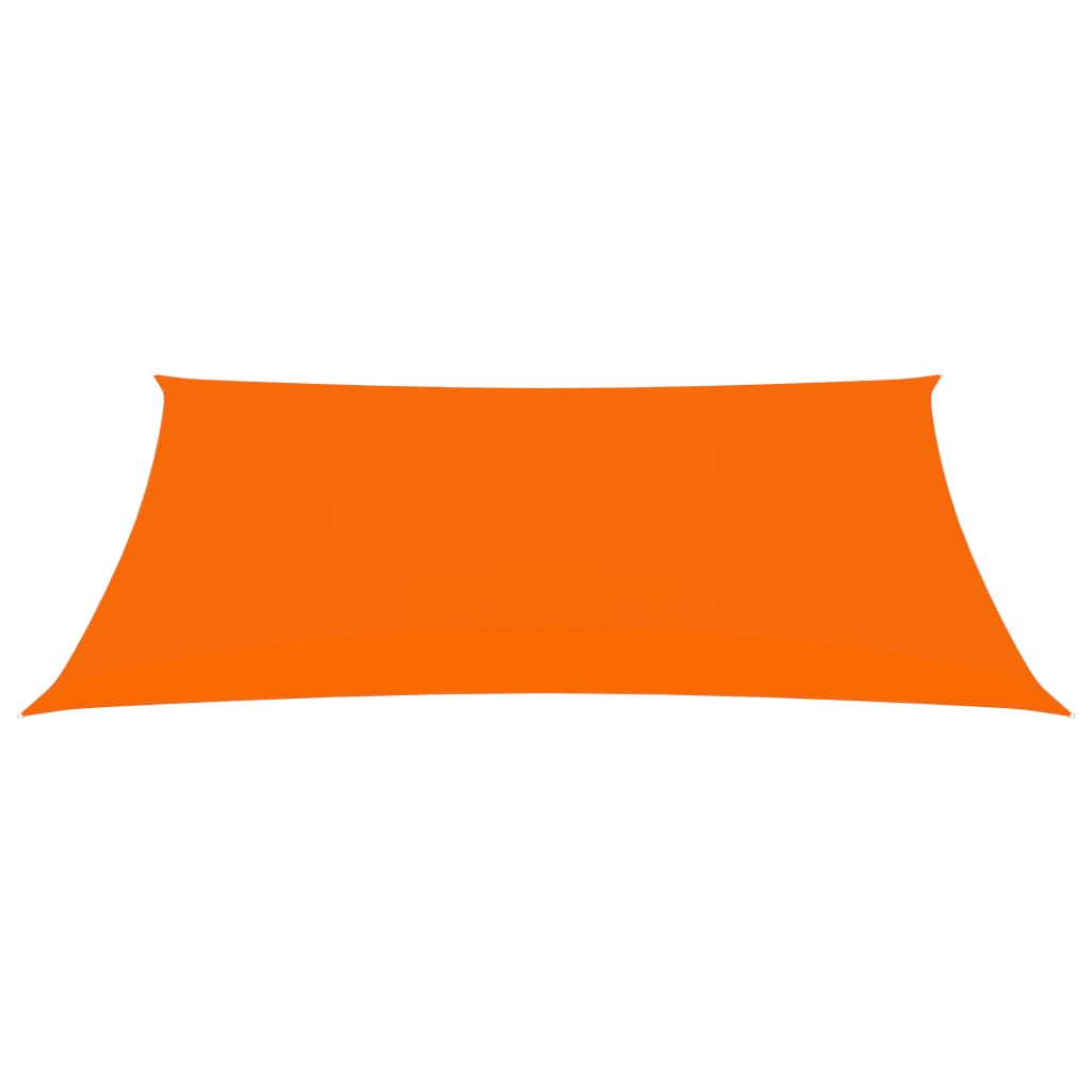 vidaXL Voile de parasol Tissu Oxford rectangulaire 4x6 m Orange