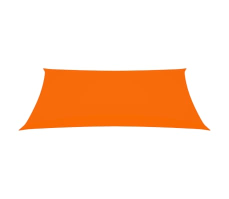 vidaXL Voile de parasol Tissu Oxford rectangulaire 5x7 m Orange