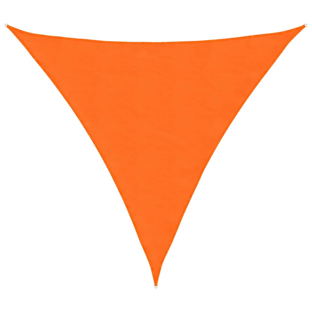 vidaXL Stínící plachta oxford trojúhelníková 4,5x4,5x4,5 m oranžová
